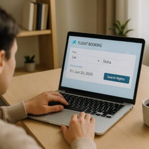 خرید بلیط هواپیما لار به دوحه
