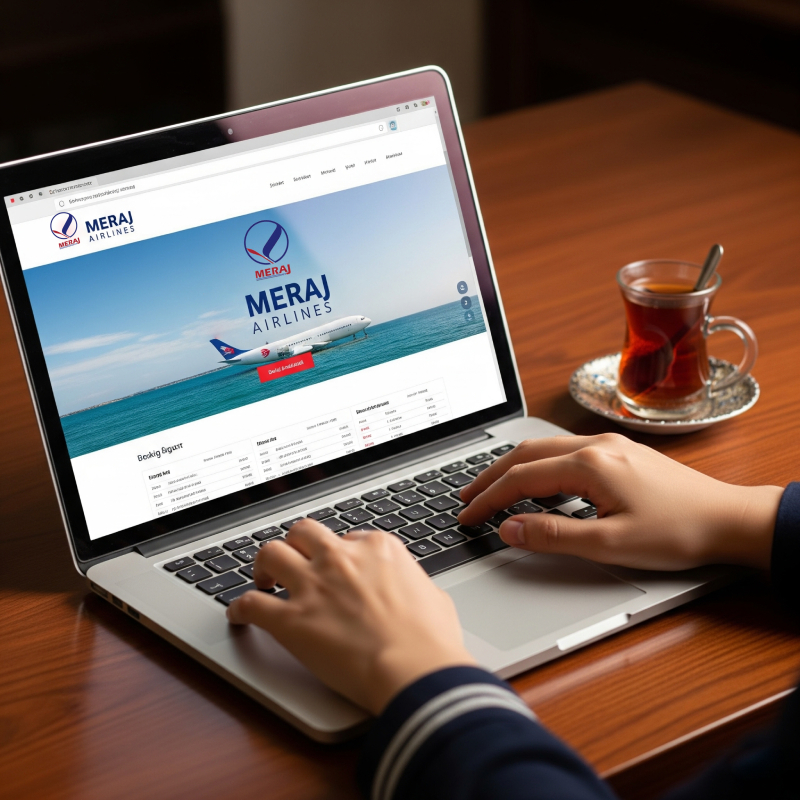 روش های خرید بلیط هواپیما معراج