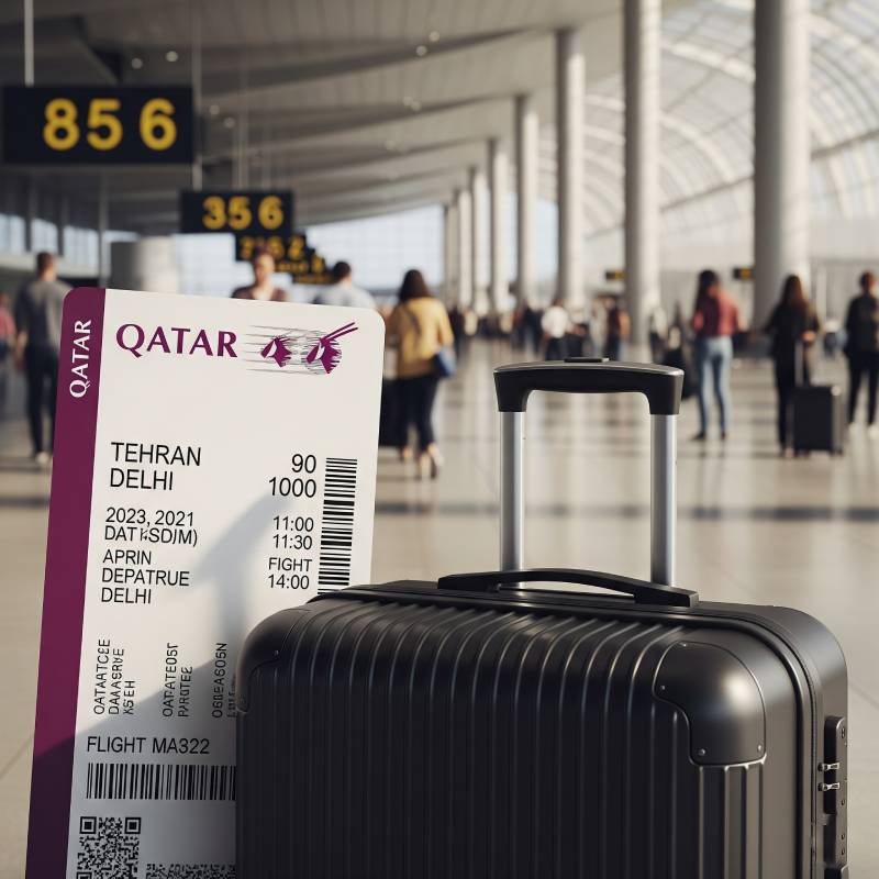 خرید بلیط هواپیما تهران به دهلی با بهترین قیمت