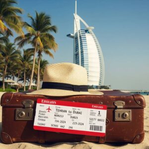 بلیط هواپیما تهران به دبی