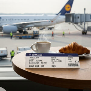 بلیط هواپیما بارسلونا به تهران