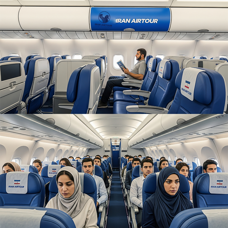 کلاس های پروازی ایران ایرتور