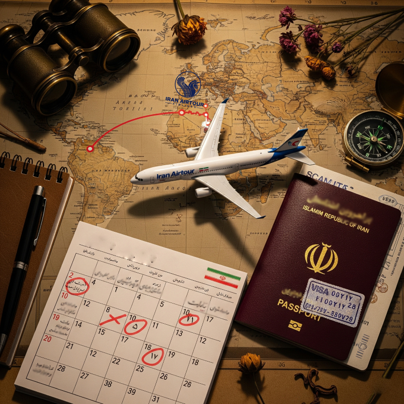 چه زمانی بلیط هواپیما ایران ایرتور ارزان تر است؟