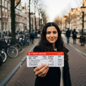 بلیط هواپیما آمستردام به تهران