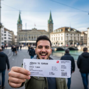 بلیط هواپیما زوریخ به تهران