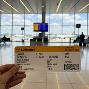 بلیط هواپیما لندن به تهران