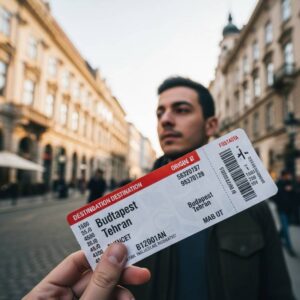 بلیط هواپیما بوداپست به تهران