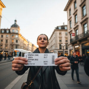 بلیط هواپیما ژنو به تهران