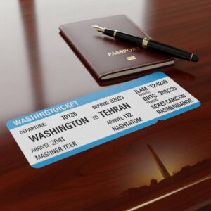 بلیط هواپیما واشنگتن به تهران