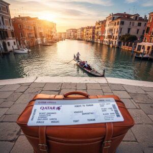 بلیط هواپیما ونیز به تهران