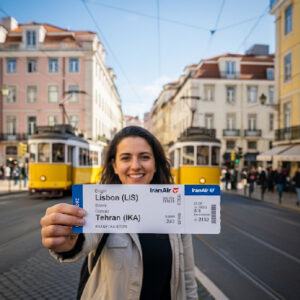 بلیط هواپیما لیسبون به تهران
