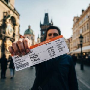 بلیط هواپیما پراگ به تهران