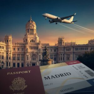 بلیط تهران مادرید