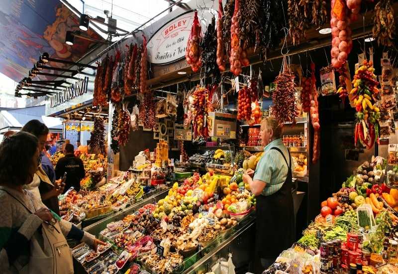 بازار بوکریا (La Boqueria) بارسلونا