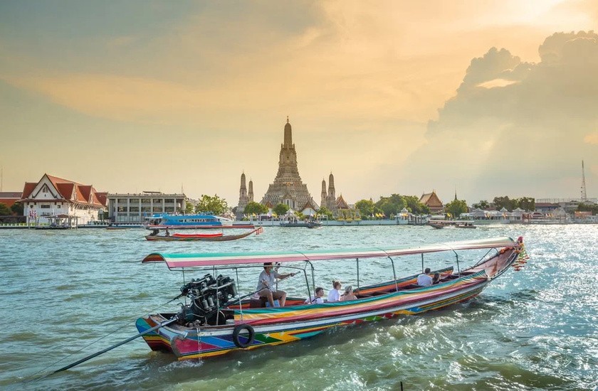 رودخانه چائو فرایا (Chao Phraya River) بانکوک