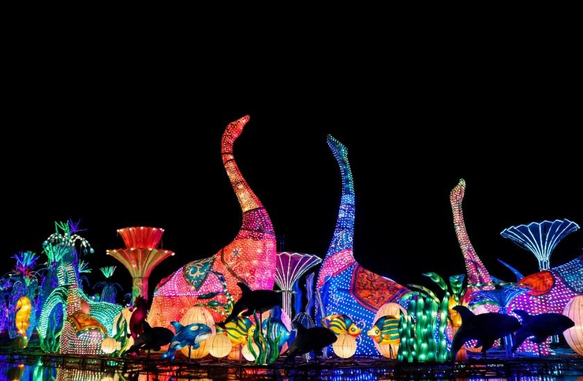 پارک گاردن گلو دبی (Dubai Garden Glow)