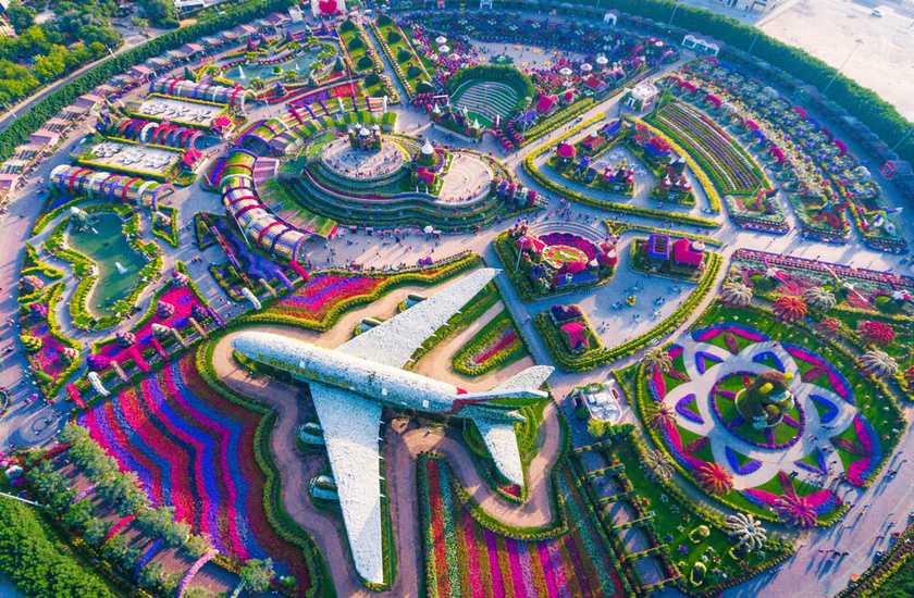 میراکل گاردن دبی (Dubai Miracle Garden)
